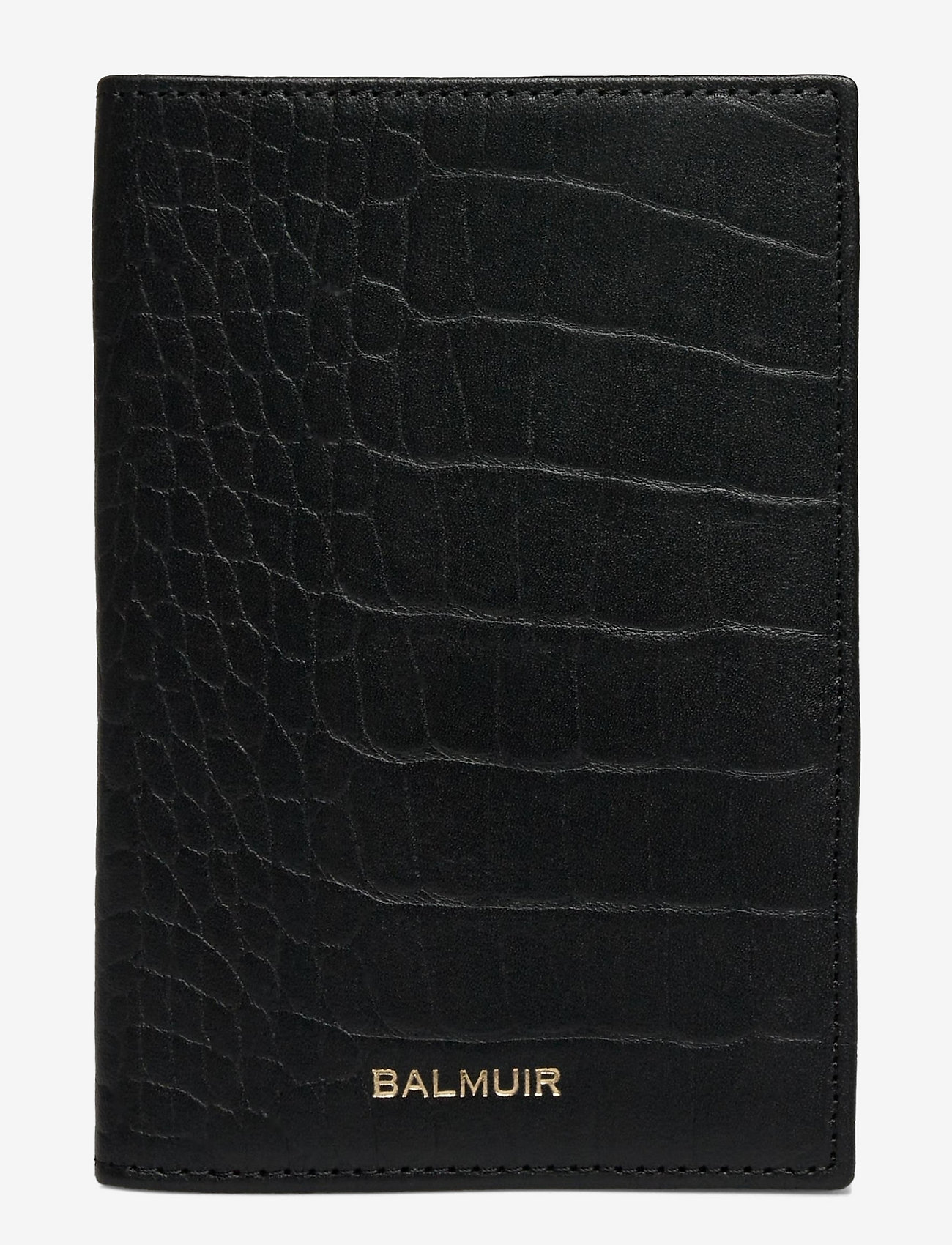 Balmuir - Passport cover - plånböcker - black/gold - 0