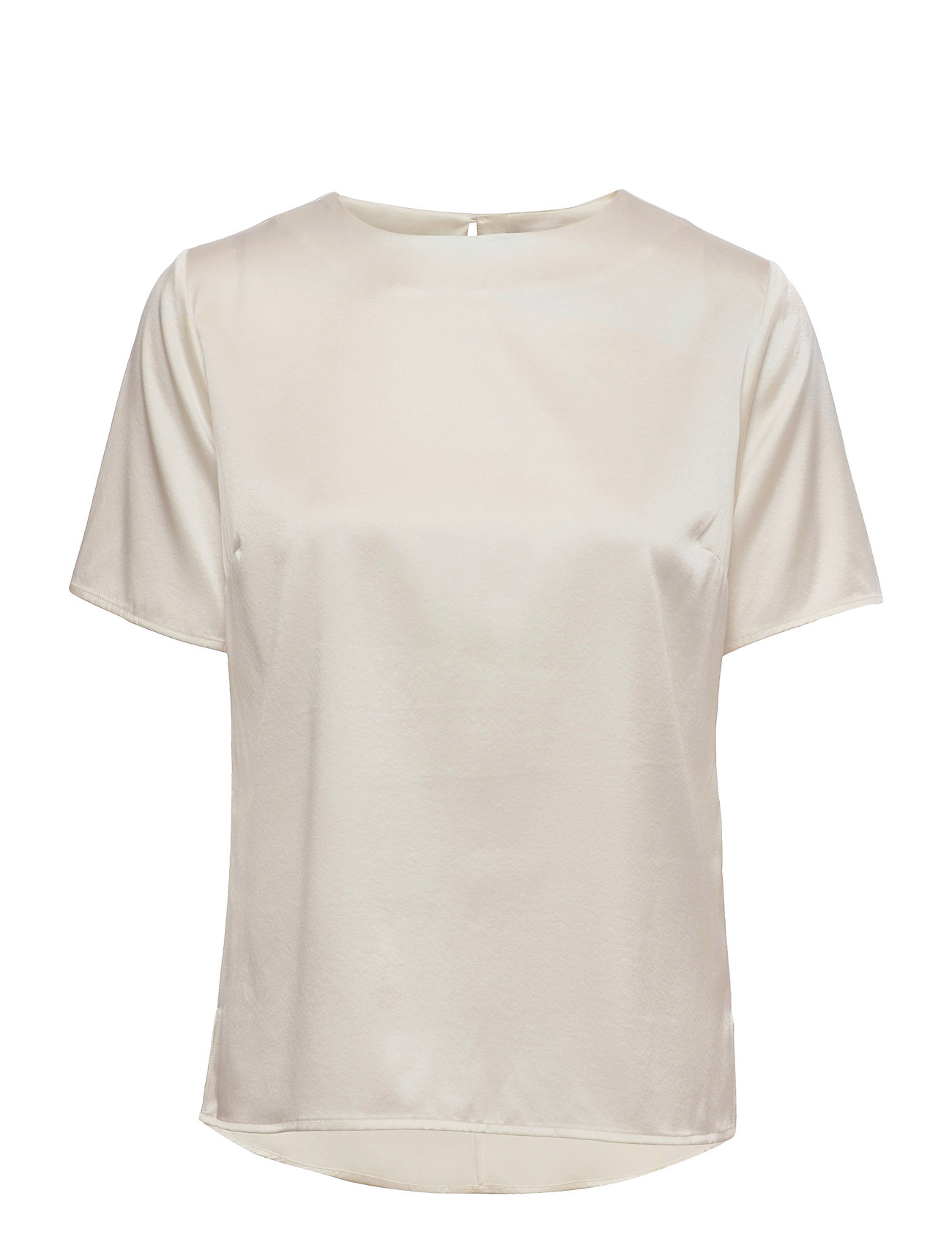Molly T-Shirt Blouses Short-sleeved Valkoinen Balmuir