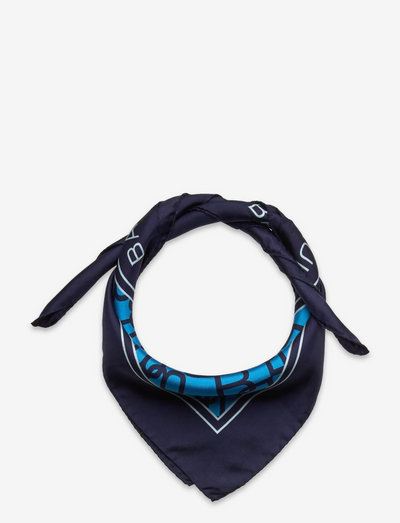 Shayla silk scarf - accessories - blue navy