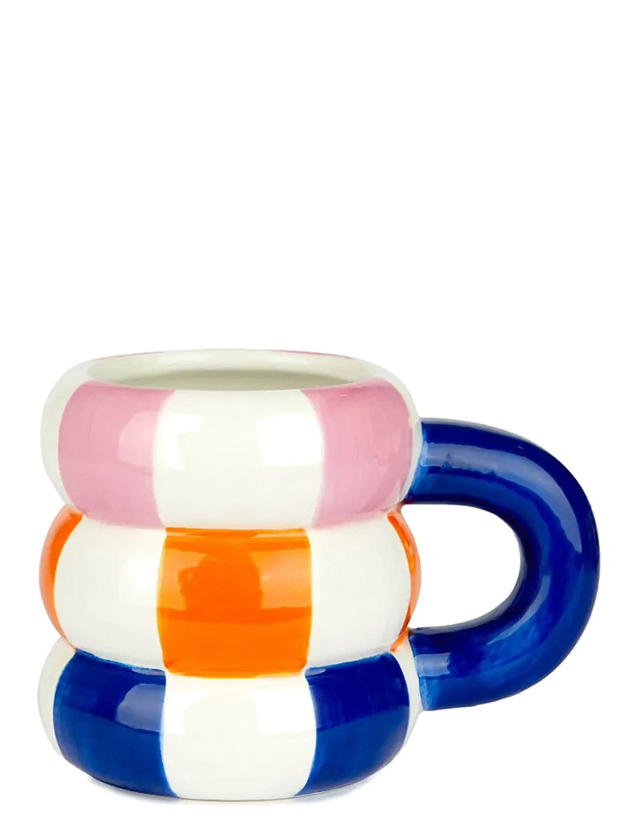 Balvi Krus Keramik Floats 300 ml Blå, 30 CL, Multi/patterned, Kopper & Krus > Kaffekopper, Unisex