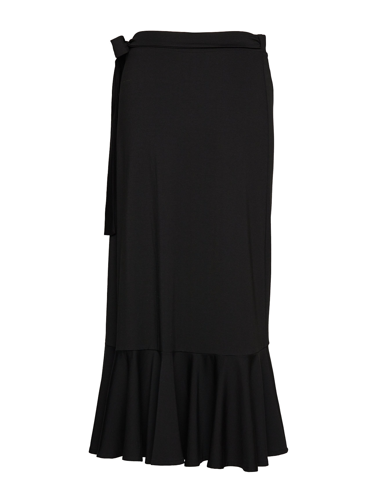 Republic Skirtblack K Wrap Flounce Midi Knit 100Banana rChQxtsd