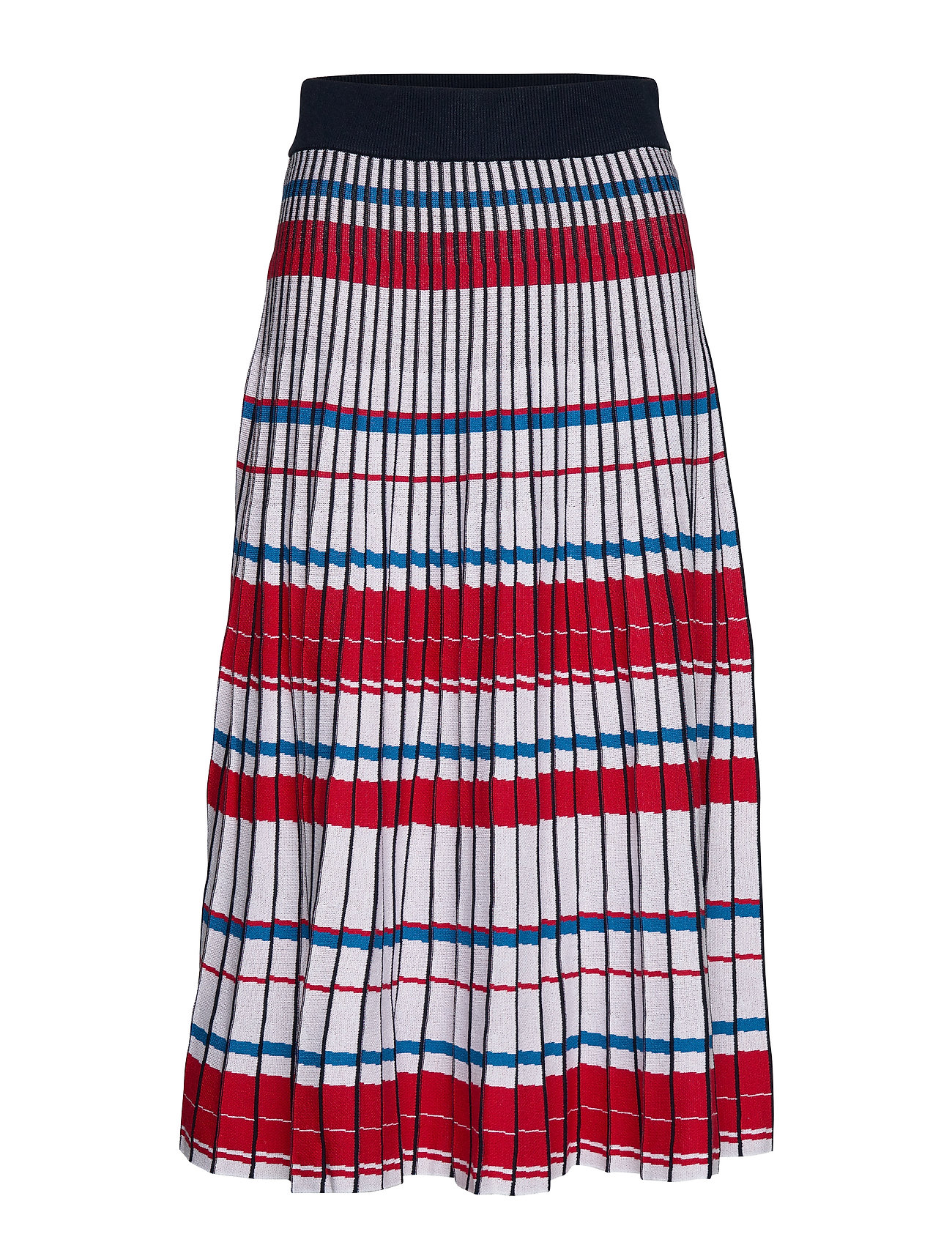 Banana Republic Pleated Knit Midi Skirt (Blue Multi), 467.40 kr Stort