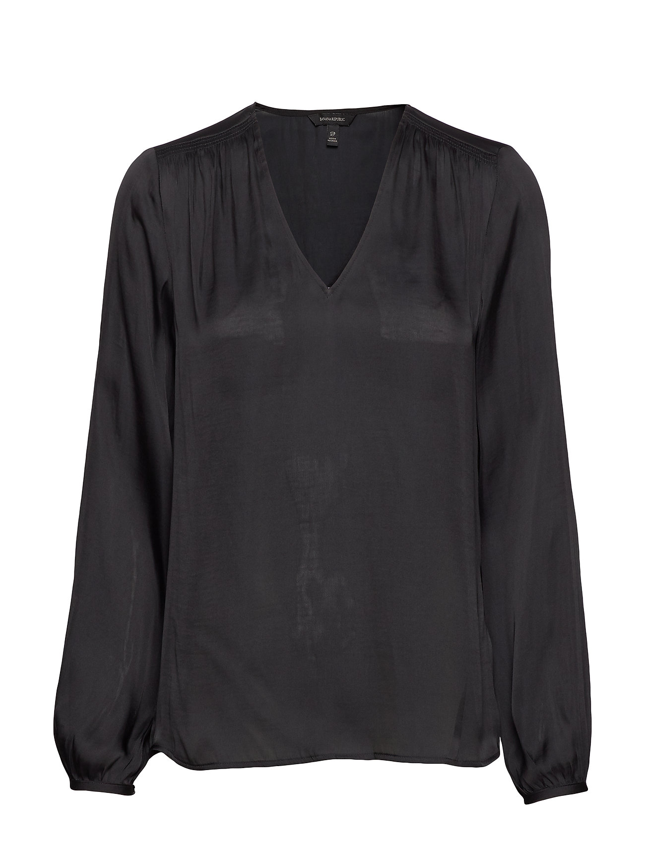 banana republic satin blouse