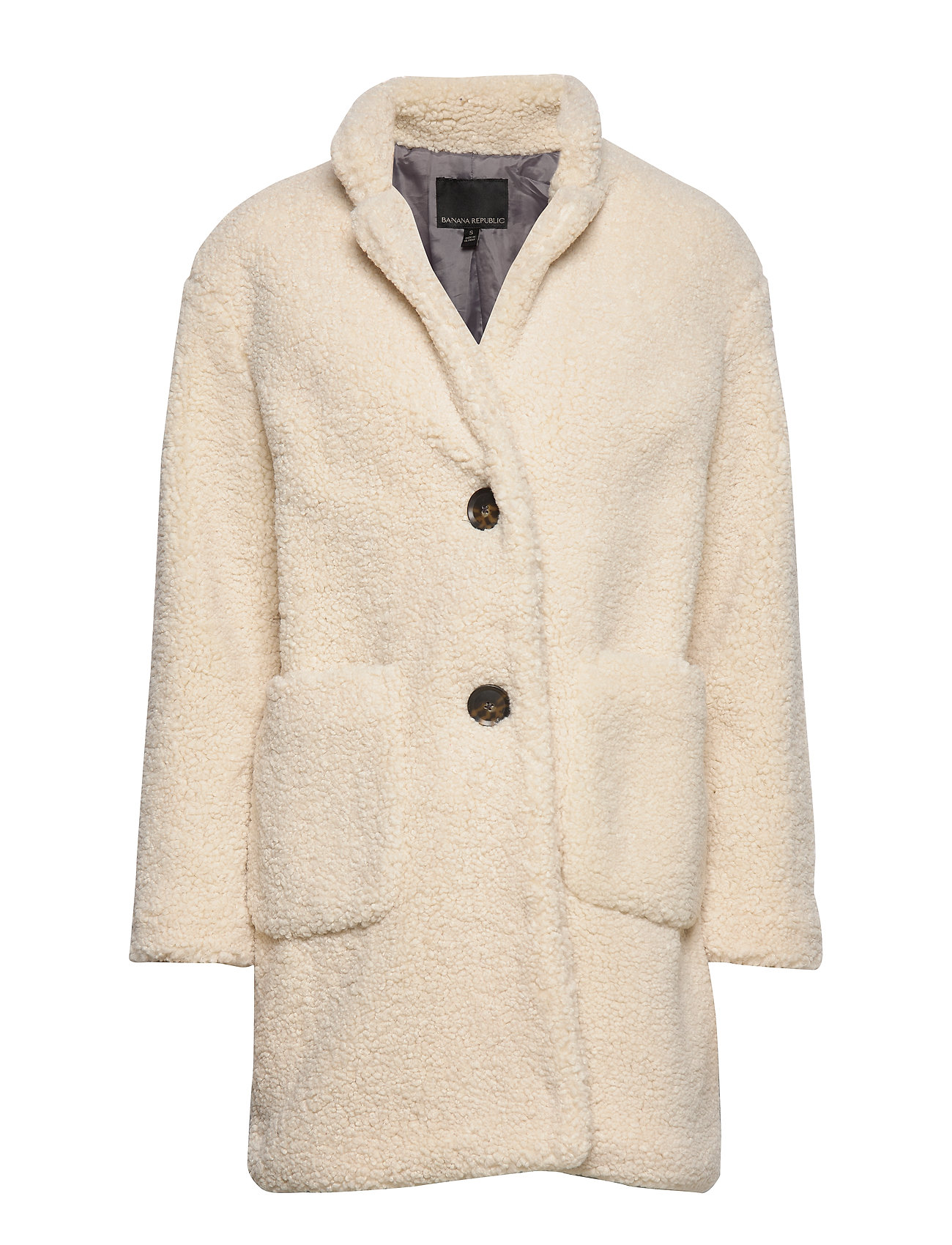 banana republic teddy coat