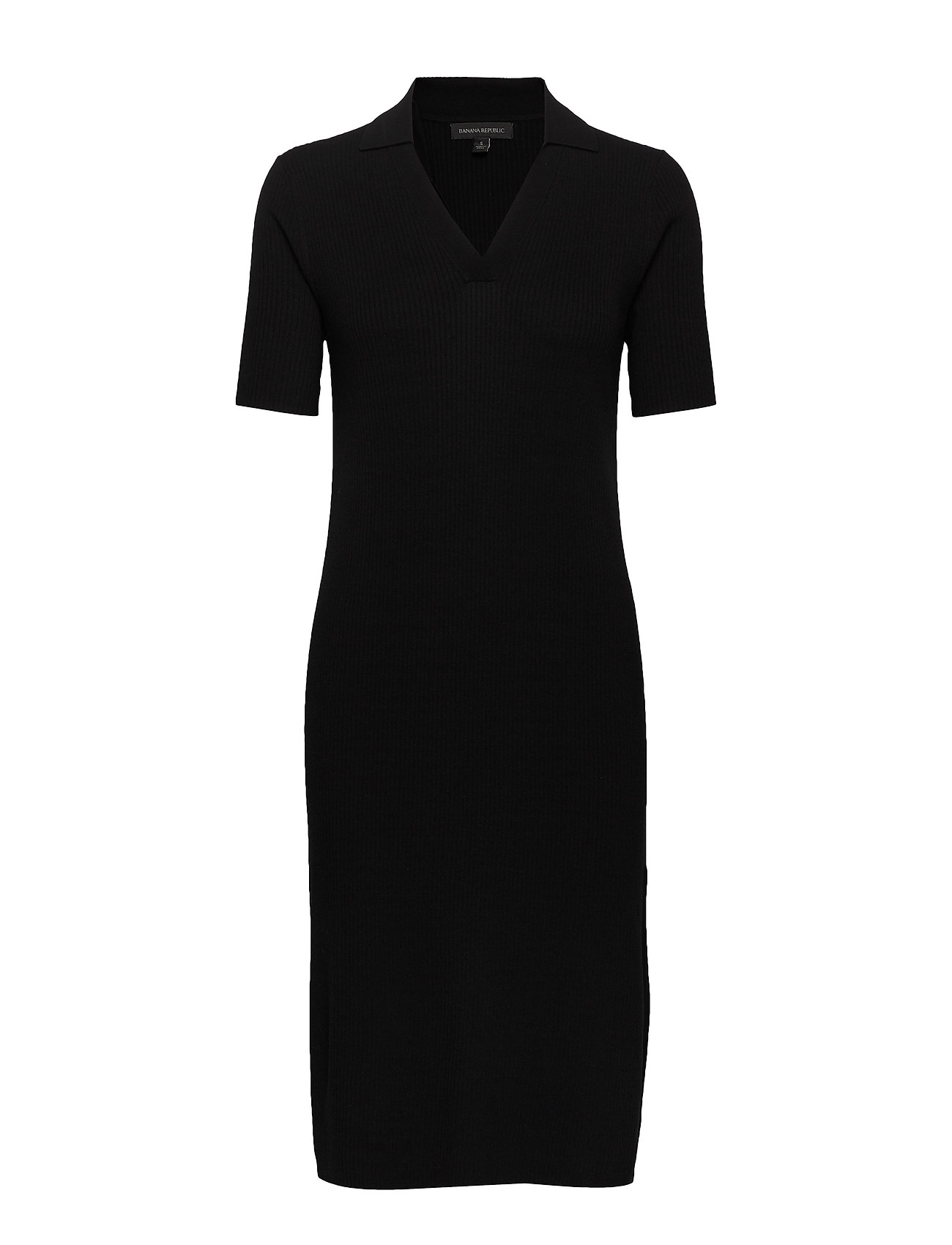 ribbed polo dress