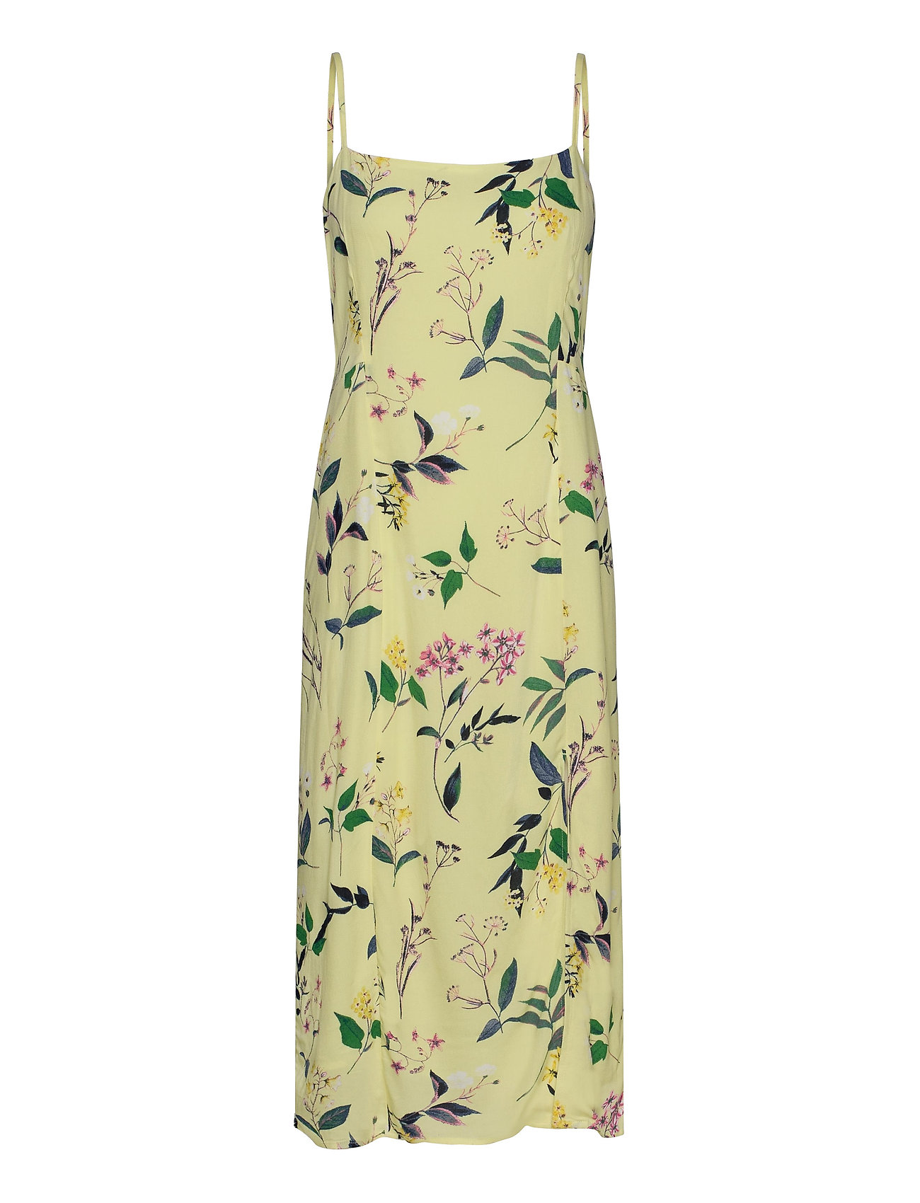 banana republic yellow floral dress