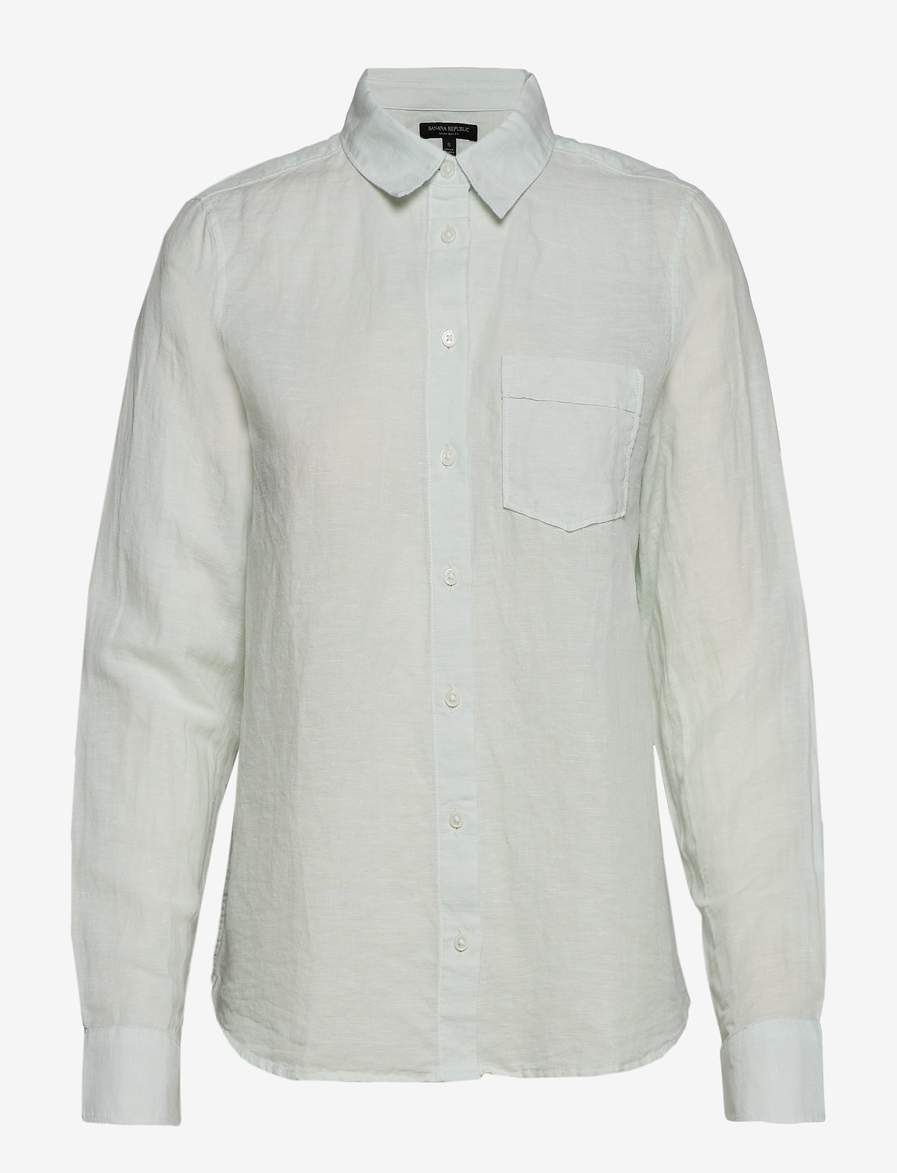 Quinn Straight fit Linen cotton Shirt (Chambray Blue 864 Quinn Straight fit Linen cotton Shirt (Chambray Blue 864