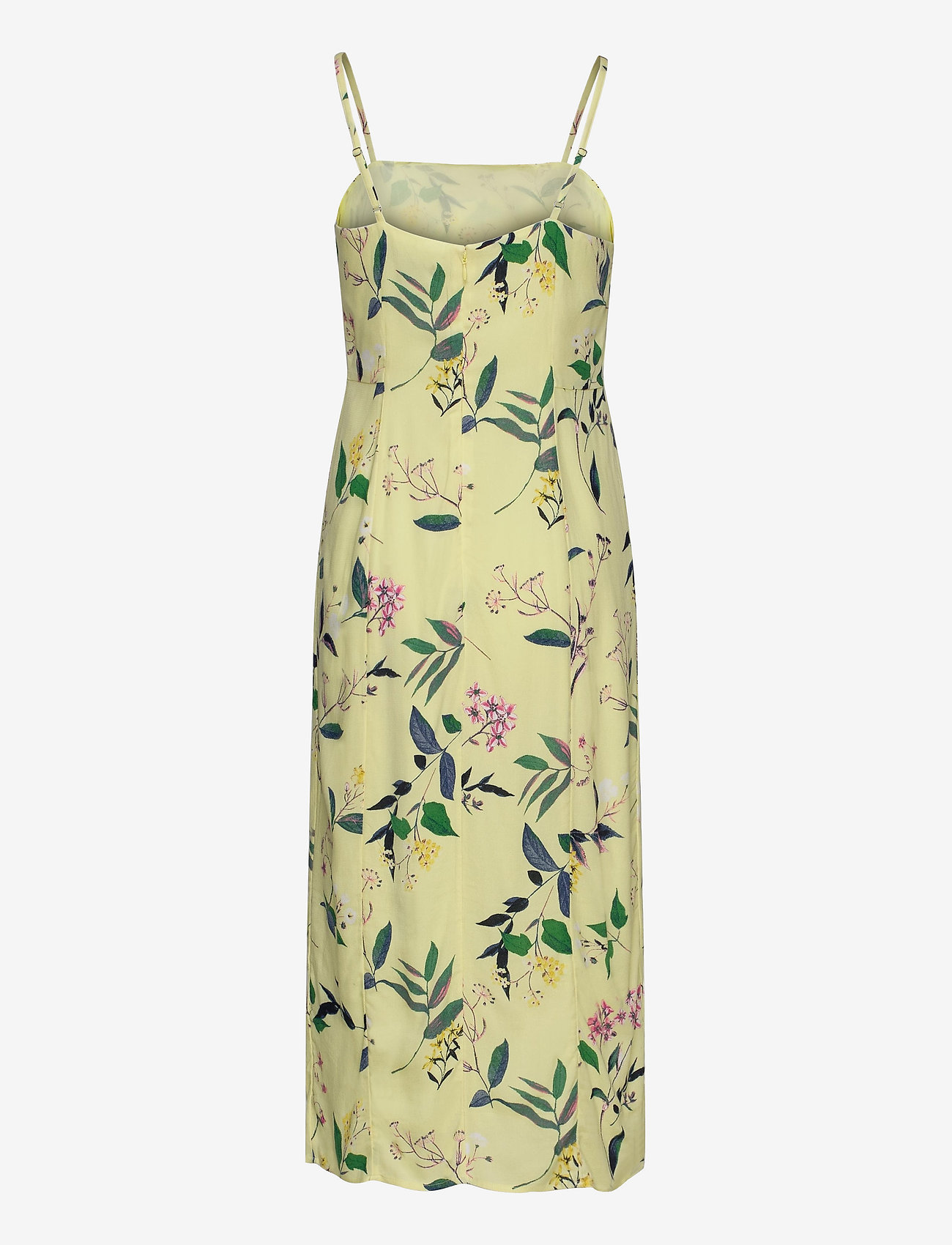 banana republic yellow floral dress