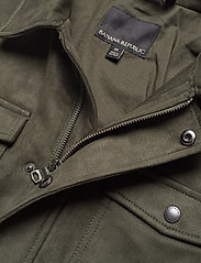 banana republic suede trucker jacket