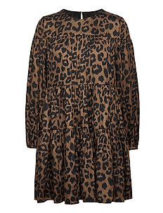 animal print dress banana republic