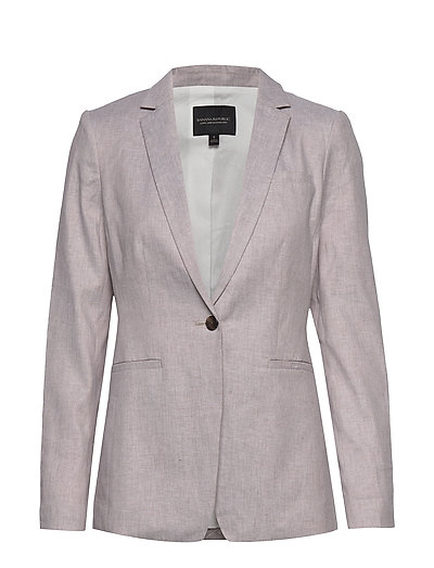 banana republic grey blazer