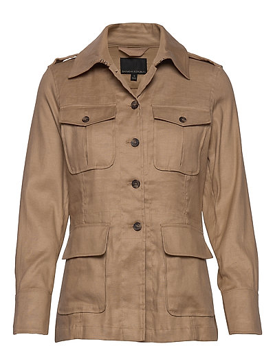 Banana Republic Linen-cotton Safari Jacket - Utility jackets | Boozt.com