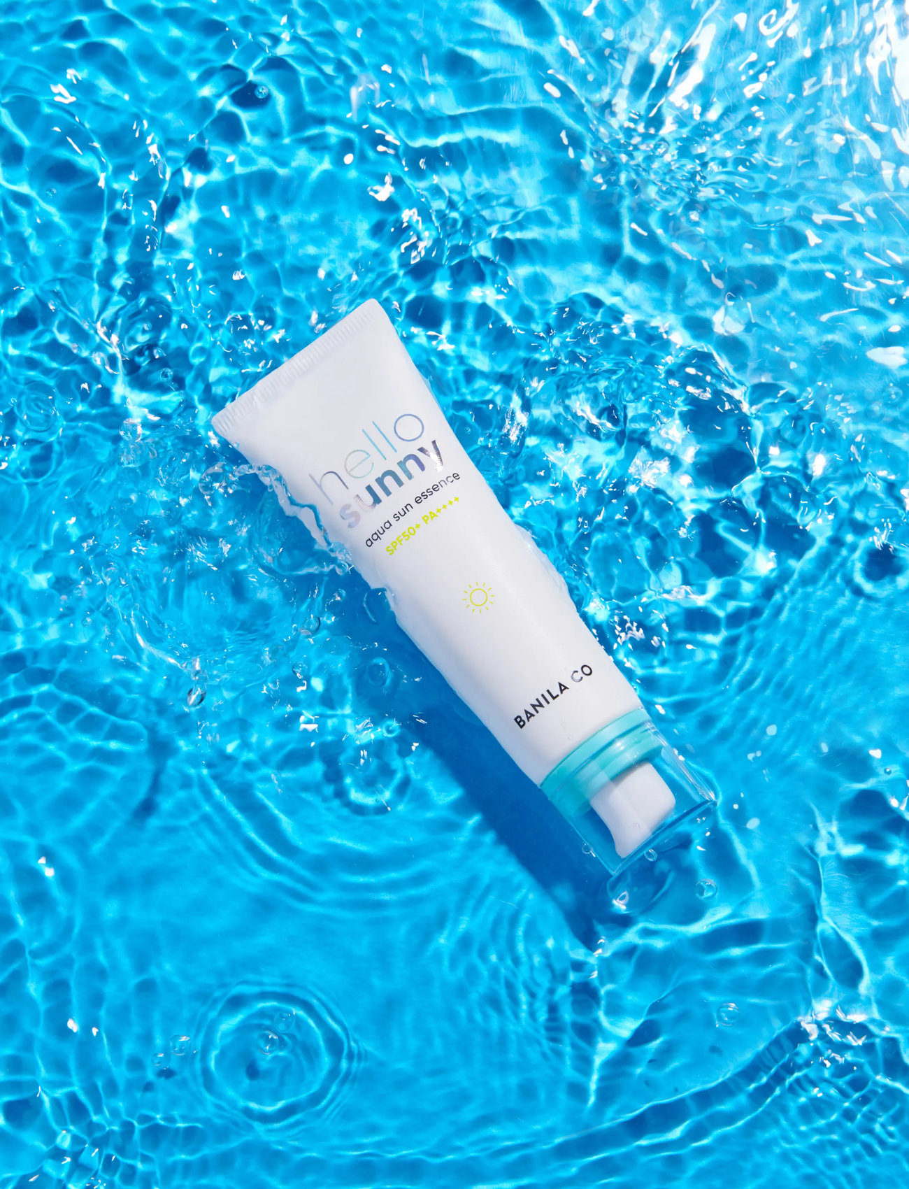 Banila Co Hello Sunny Aqua Sun Essence Spf50+ Pa++++, 50 ml, White, Solpleje > Ansigt, Dame