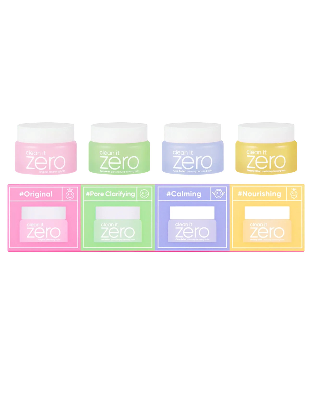 Banila Co Clean It Zero Cleansing Balm Miniature Special Set 4X7ml, 28 ml, Nude, Alle Sæt > Hudplejesæt, Dame