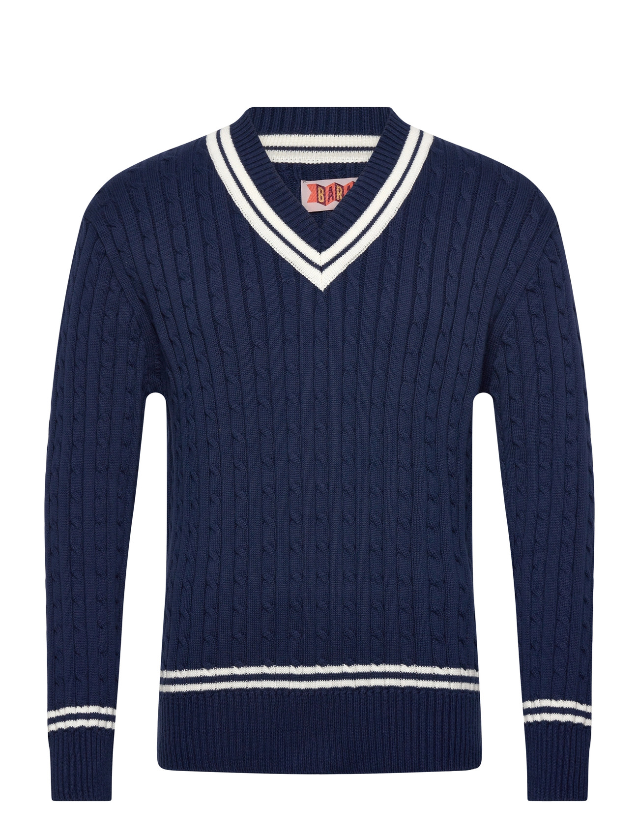 Baracuta Cricket V Neck, M, Navy, Strik > V-Halse, Herre