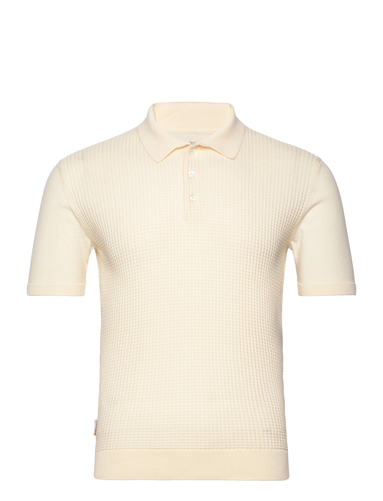 Waffle Polo Ss Cream Baracuta