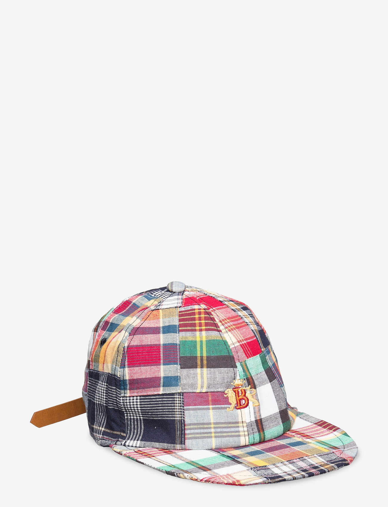 Baracuta Patchwork Madras Baseball Hat 