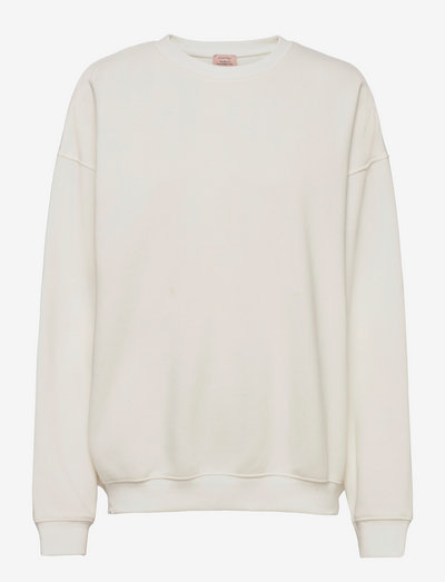Pullover ls - sportiska stila džemperi - new white
