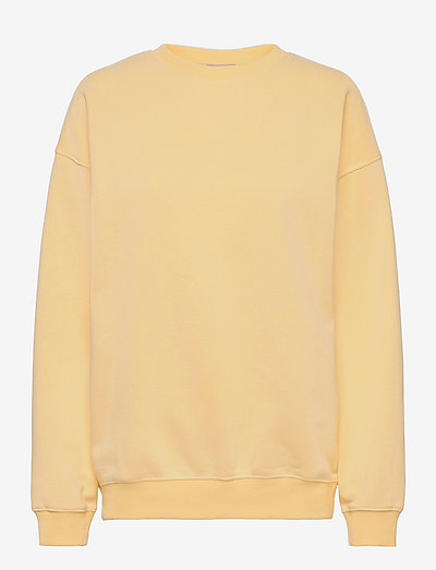 Pullover ls - sportiska stila džemperi - sunligth yellow