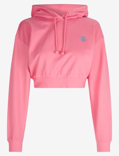 Hoodie ls - hoodies - geranium pink