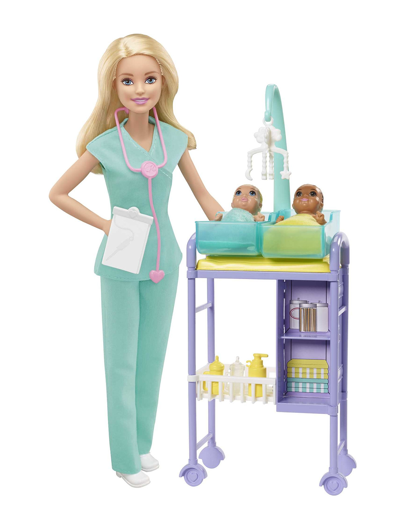 Baby Doctor Doll Toys Dolls & Accessories Dolls Multi/patterned Barbie