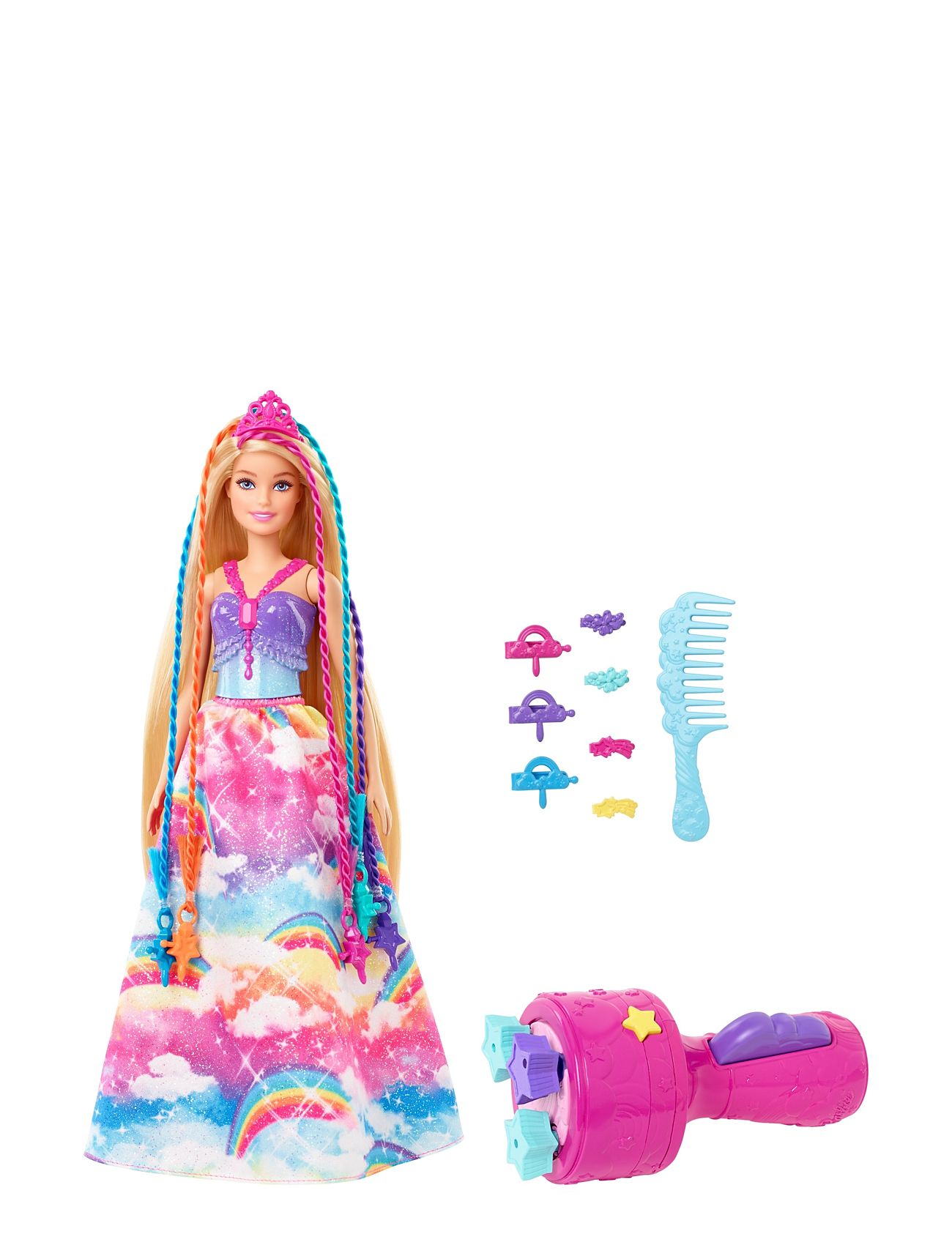 Dreamtopia Twist 'N Style Doll And Accessories Toys Dolls & Accessories Dolls Multi/patterned Barbie
