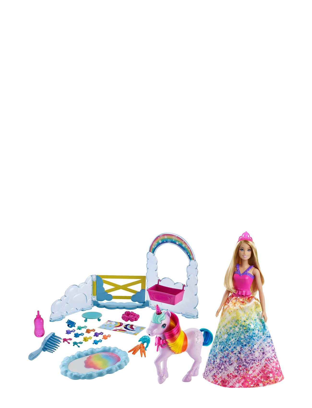 Dreamtopia Doll And Unicorn Toys Dolls & Accessories Dolls Multi/patterned Barbie