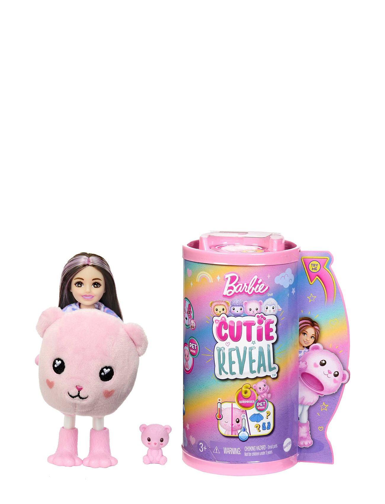 Cutie Reveal Doll Toys Dolls & Accessories Dolls Multi/patterned Barbie