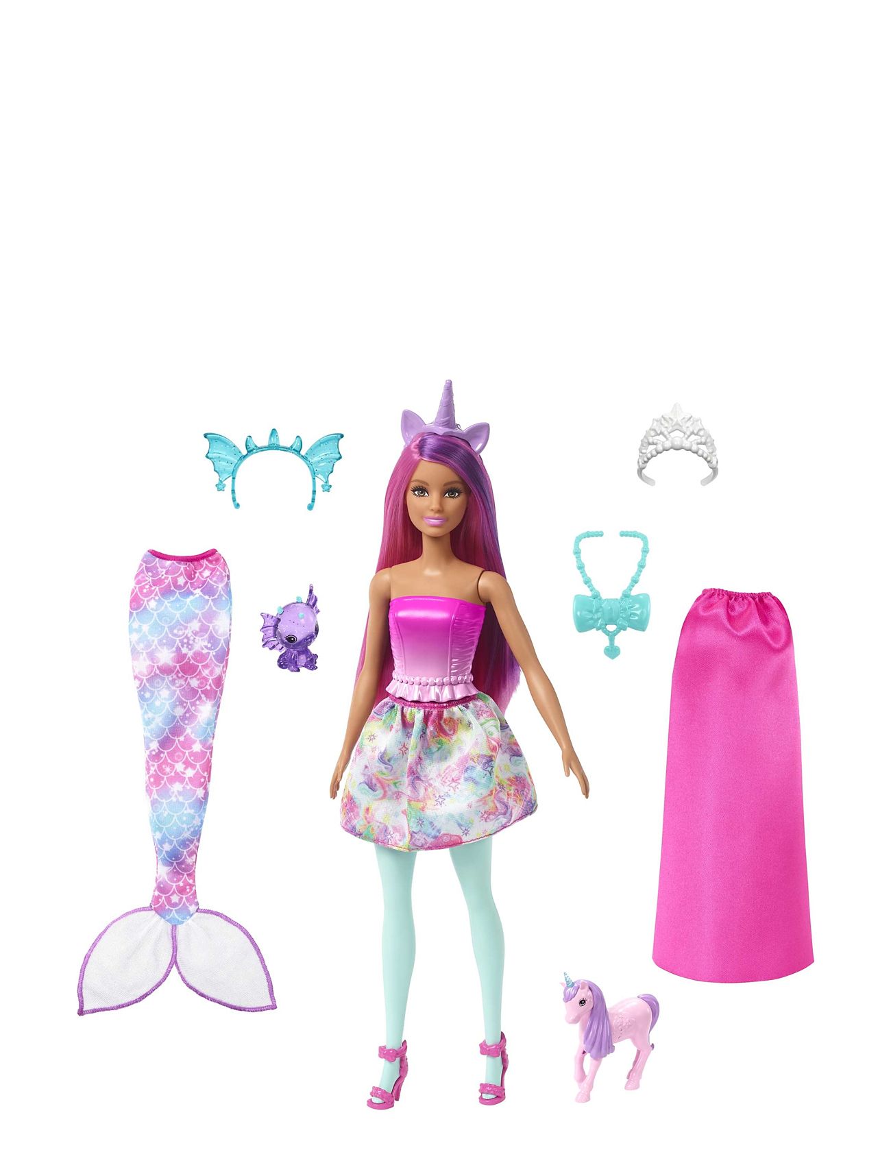 Dreamtopia Doll And Accessories Toys Dolls & Accessories Dolls Multi/patterned Barbie