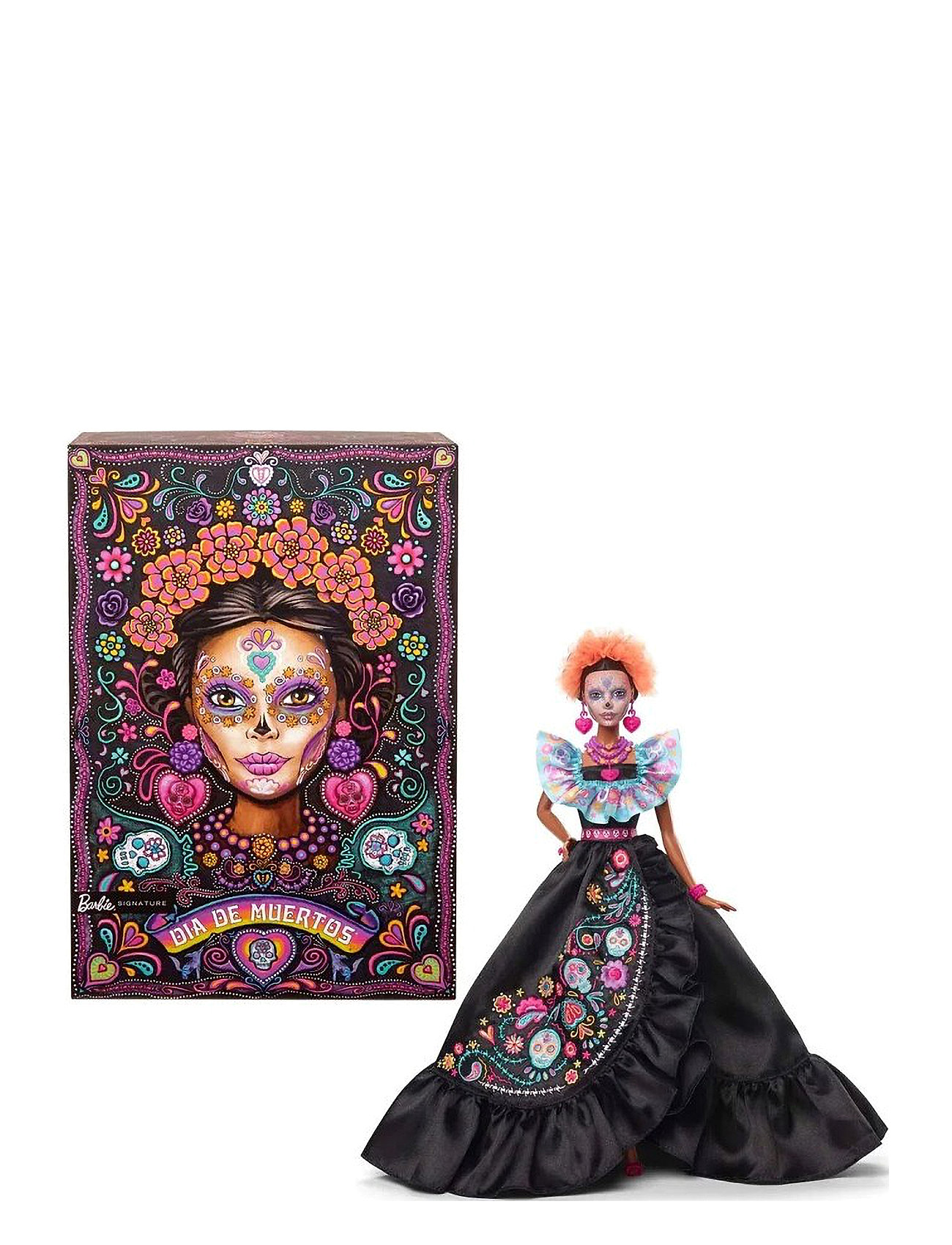 Barbie Dia De Muertos Doll Multi/patterned