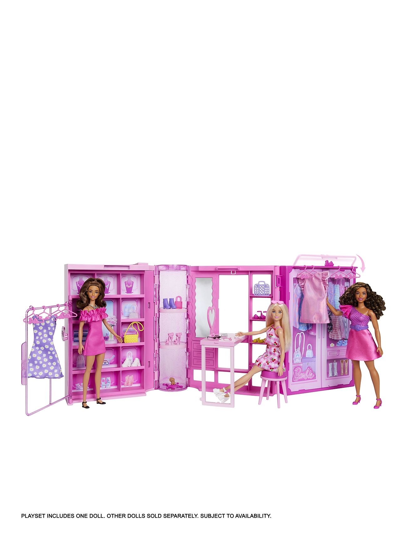 Dream Closet Doll, Playset And Accessories Toys Dolls & Accessories Dolls Multi/patterned Barbie