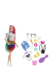 Totally Hair Leopard Rainbow Hair Doll