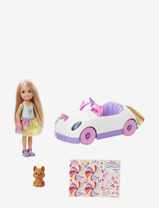 Barbie Chelsea Doll and Car - dukker - multi color