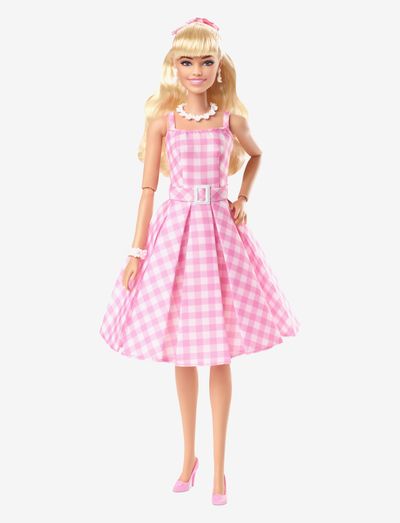 Signature The Movie Collectible Doll, Margot Robbie as in Pink Gingham Dress