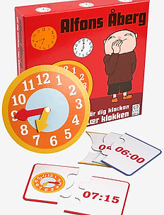 Alfons Åberg - Learning Game - Tell the Time - pædagogiske spil - multiple color time