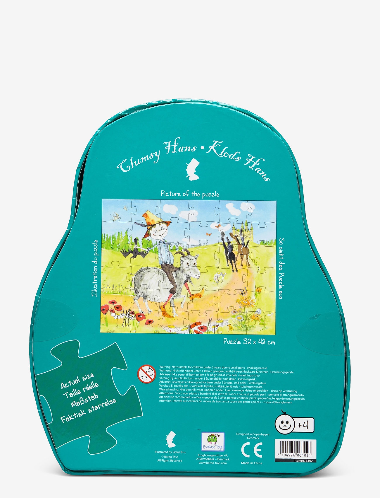 H C Andersen By H C Andersen Hca Puzzle Clumsy Hans Puslespill h-c-andersen-by-h-c-andersen-hca-puzzle-clumsy-hans-puslespill