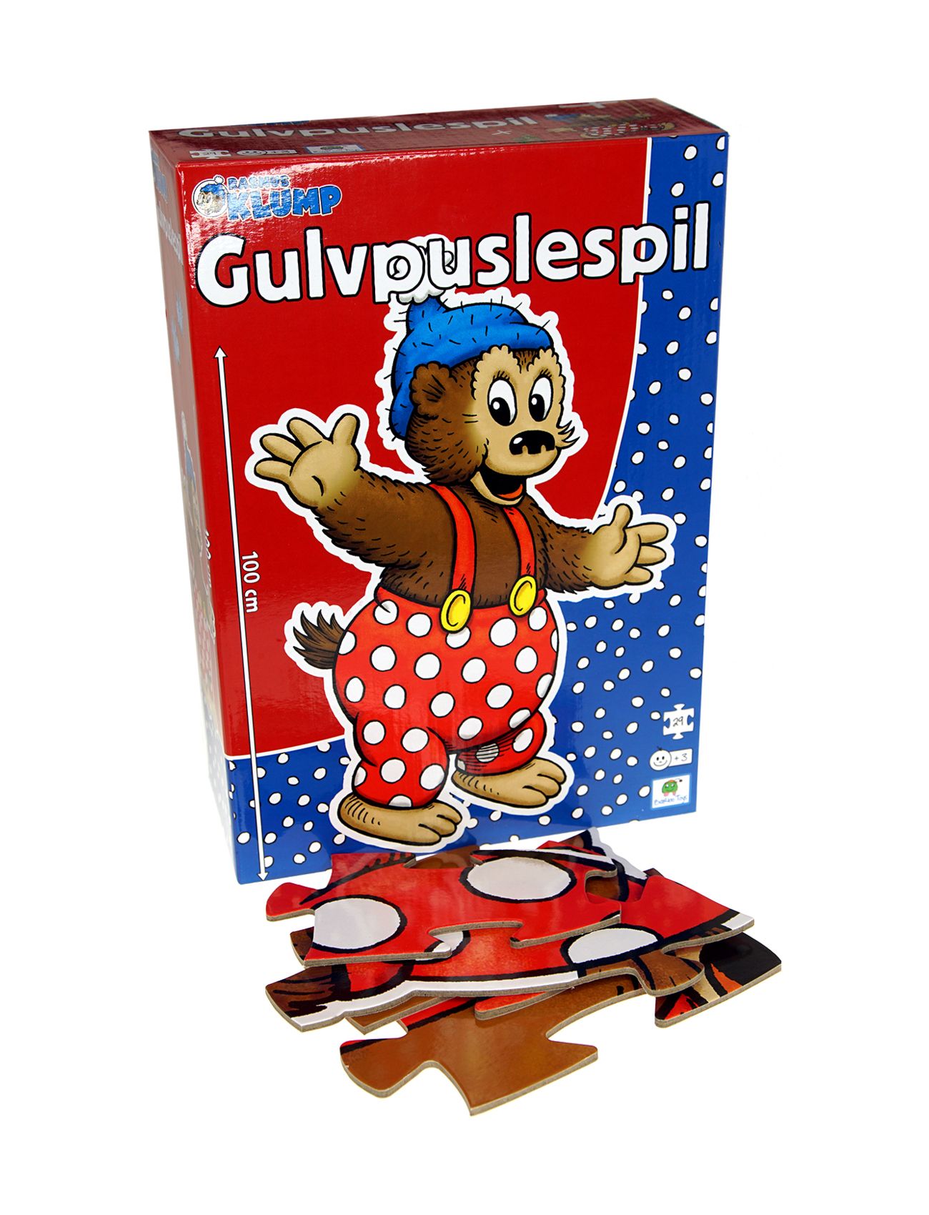 Gulv Puslespil - Rasmus Klump Toys Puzzles And Games Puzzles Classic Puzzles Multi/patterned Rasmus Klump