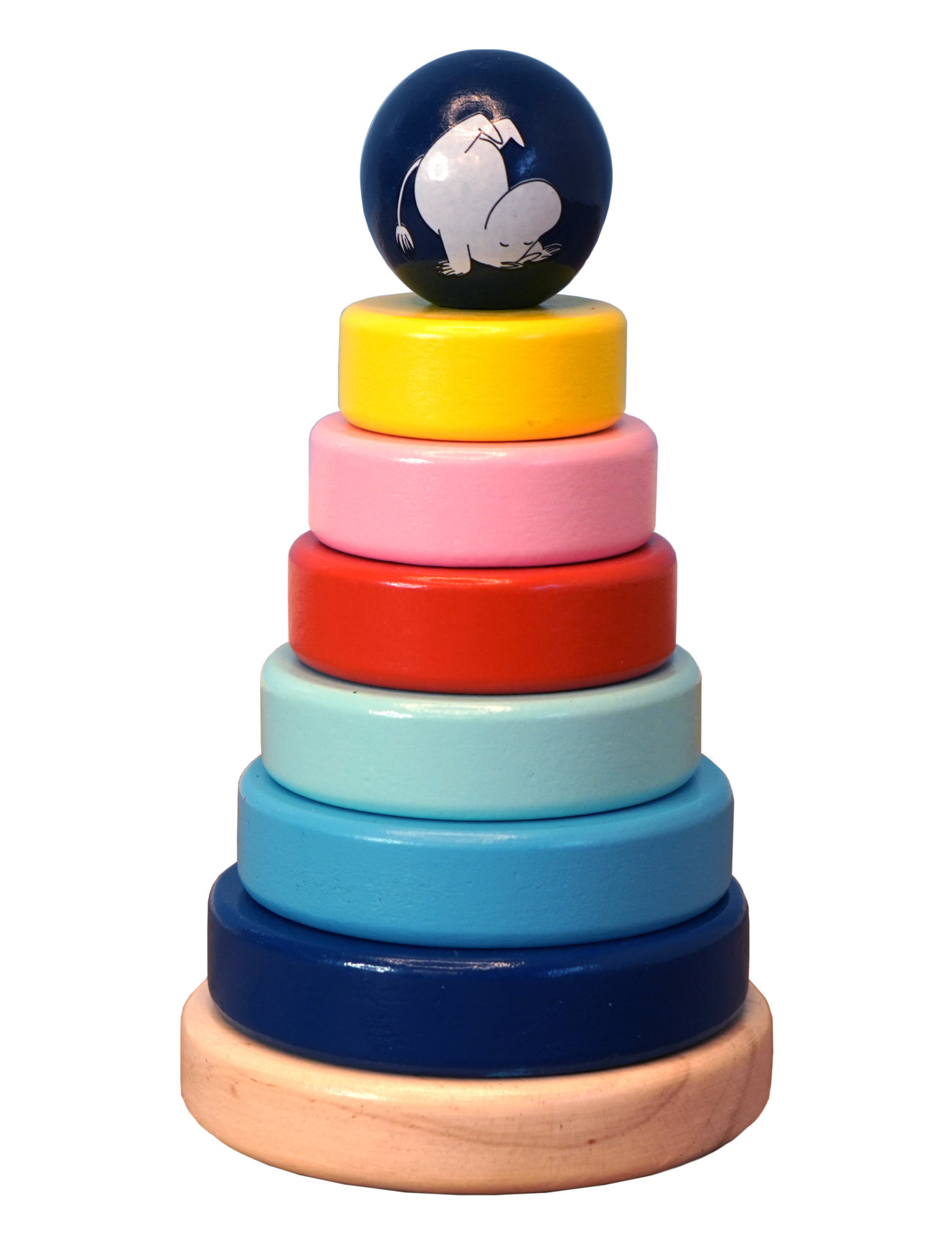 Moomin Stacking Rings Toys Baby Toys Educational Toys Stackable Blocks Multi/patterned MUMIN