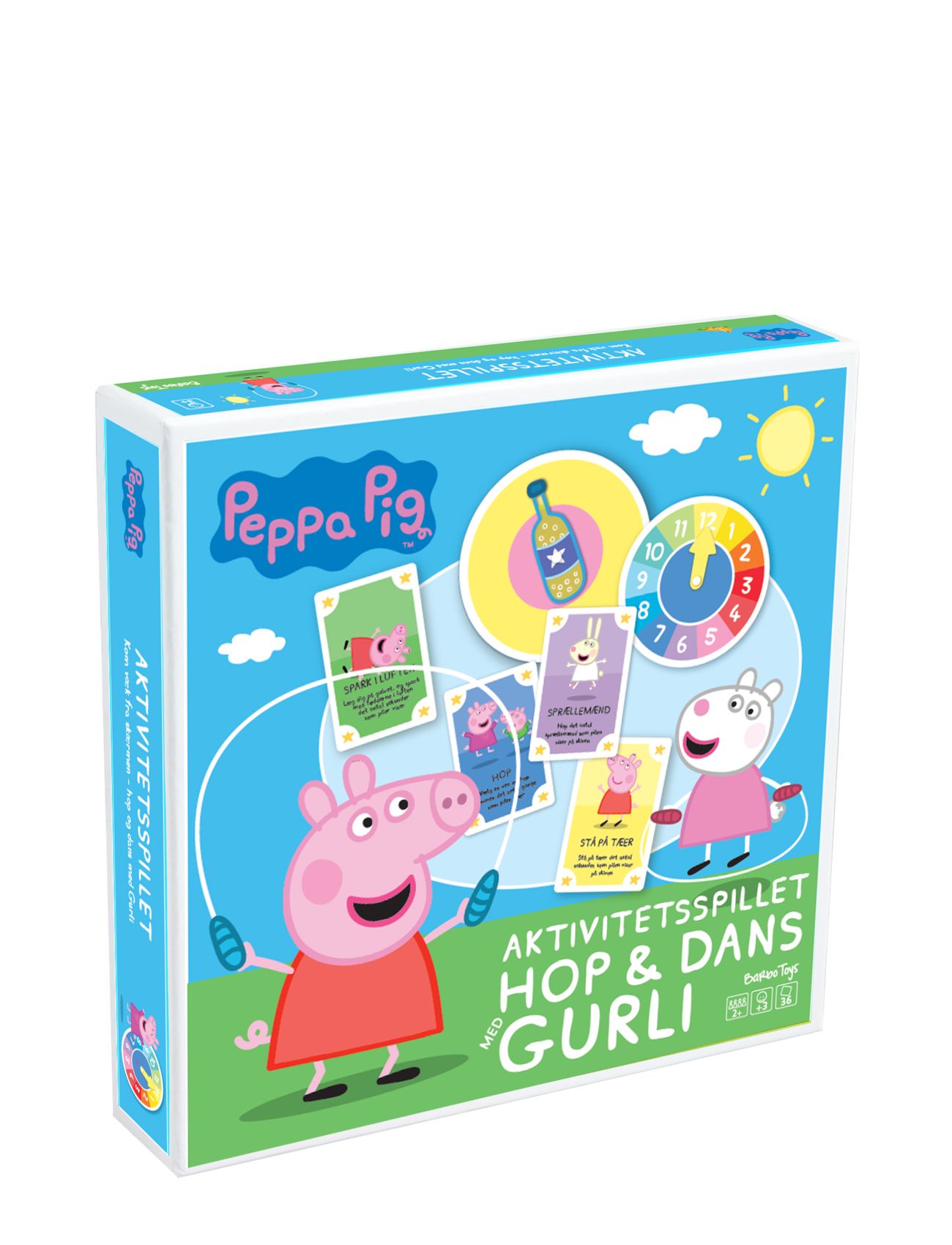 Peppa Pig Activity Game Toys Puzzles And Games Games Active Games Multi/patterned Gurli Gris