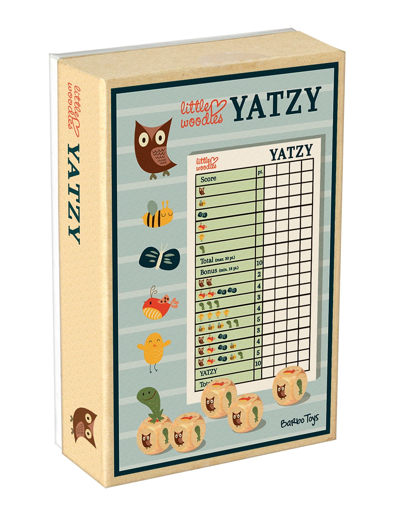 Barbo Leksaker Little Woodies - Yatzy Multi/patterned