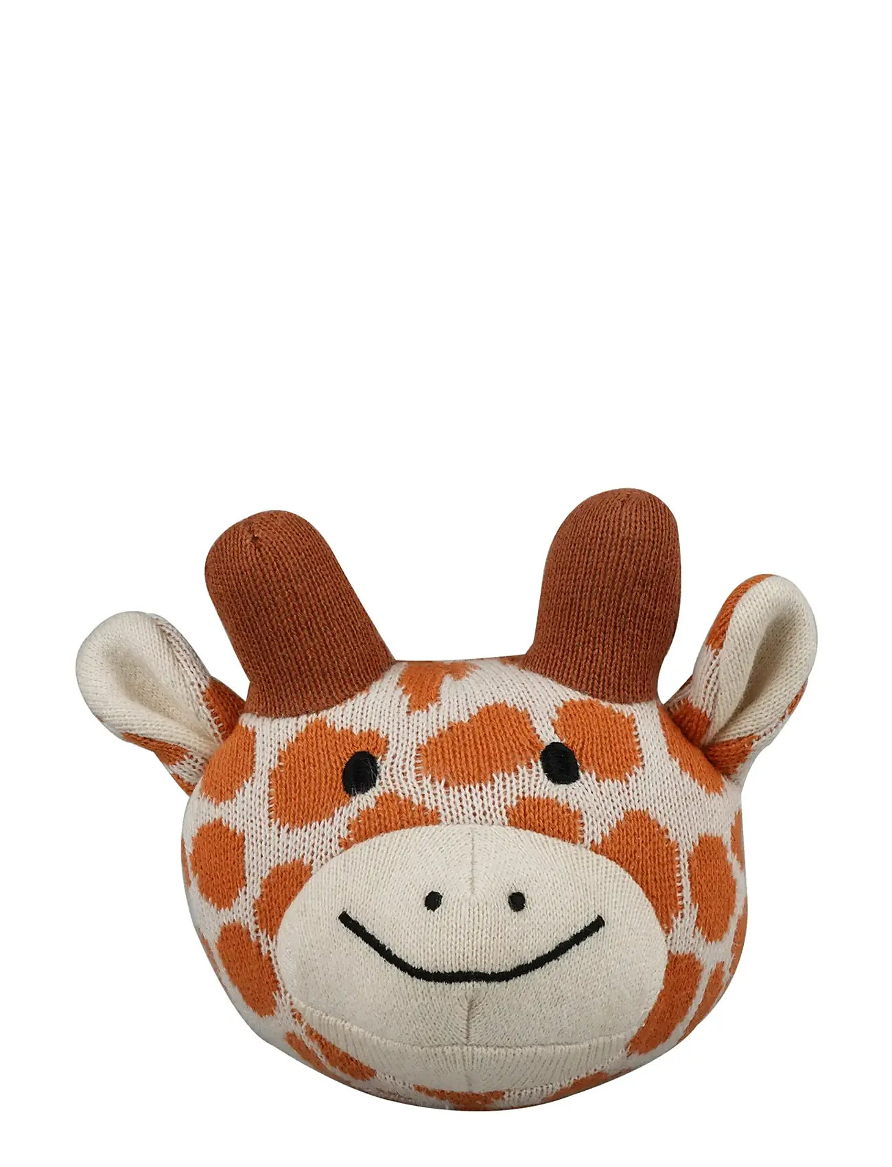 BARBO Spielzeug Strick Balls With A Bell - Giraf Patterned - One Size - Kinder