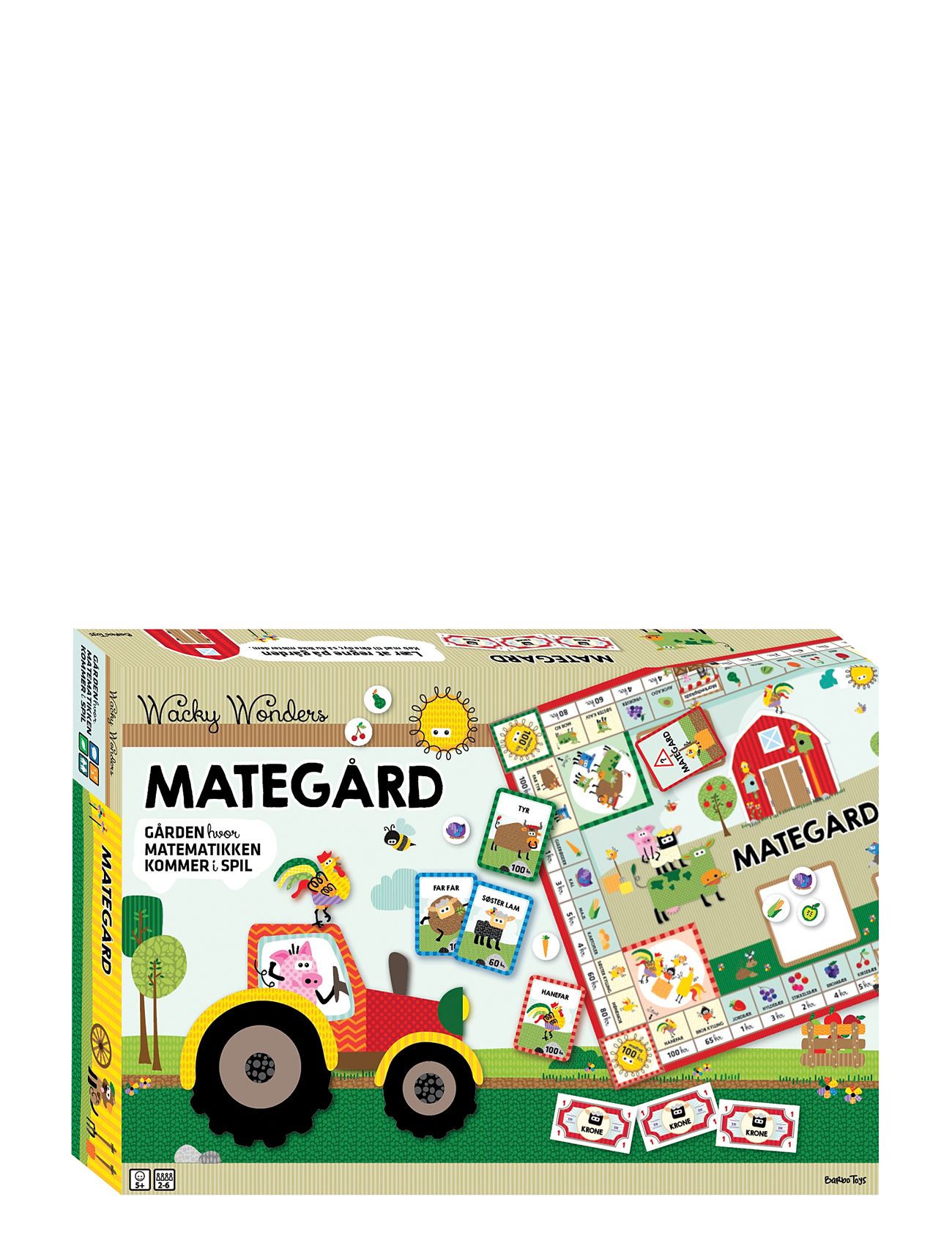 Wacky Wonders - Mategård Brætspil - Dk Toys Puzzles And Games Games Board Games Multi/patterned Barbo Toys