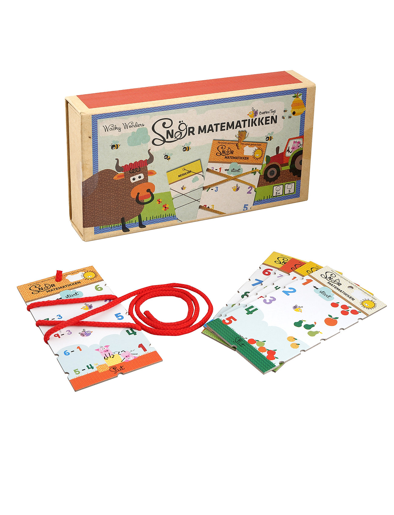 Wacky Wonders- Snør Matematikken Patterned Barbo Toys