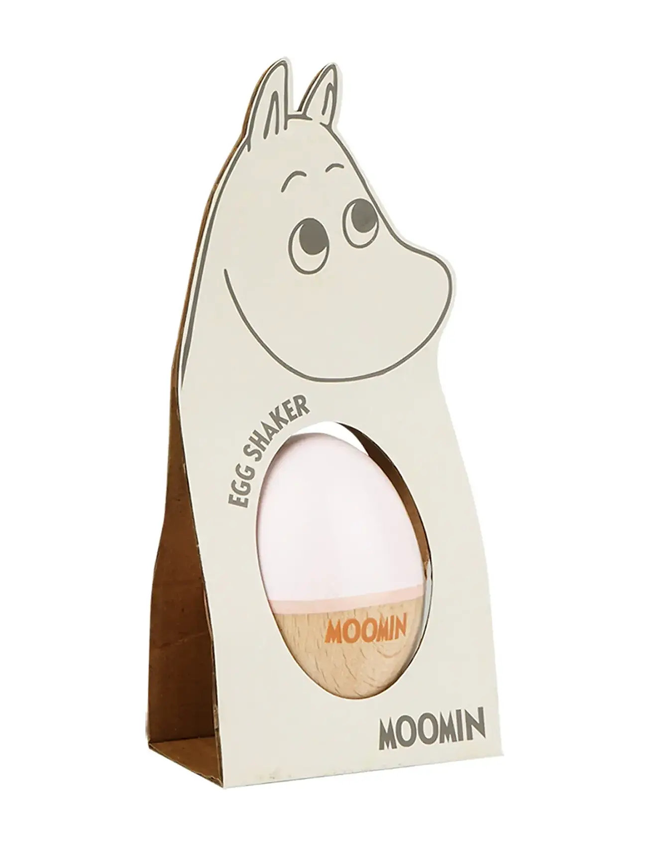 BARBO Spielzeug Moomin Egg Shaker - Rosa Pink - One Size - Kinder