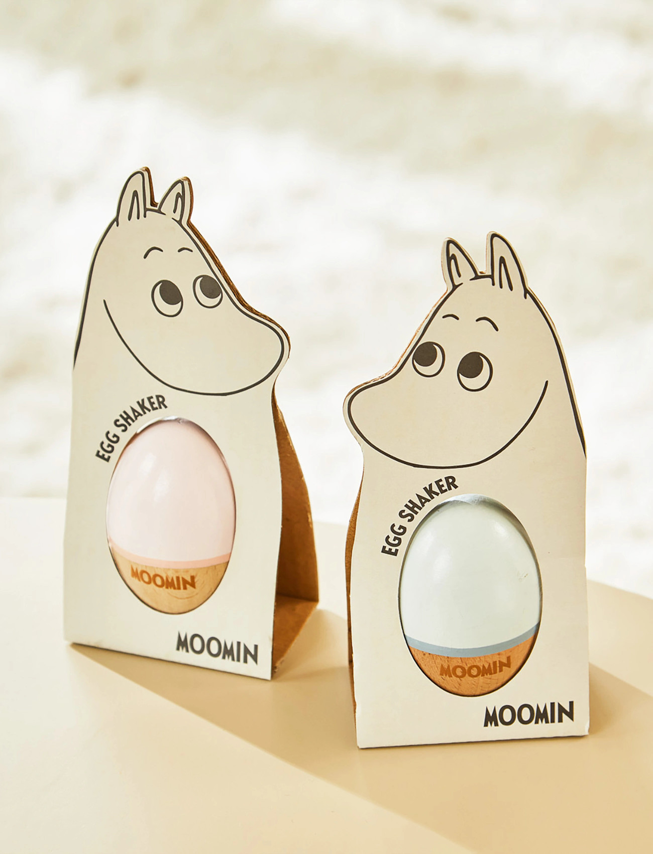 MUMIN Moomin Egg Shaker - Rosa, One Size, Pink, Baby Legetøj > Rattles, Børn