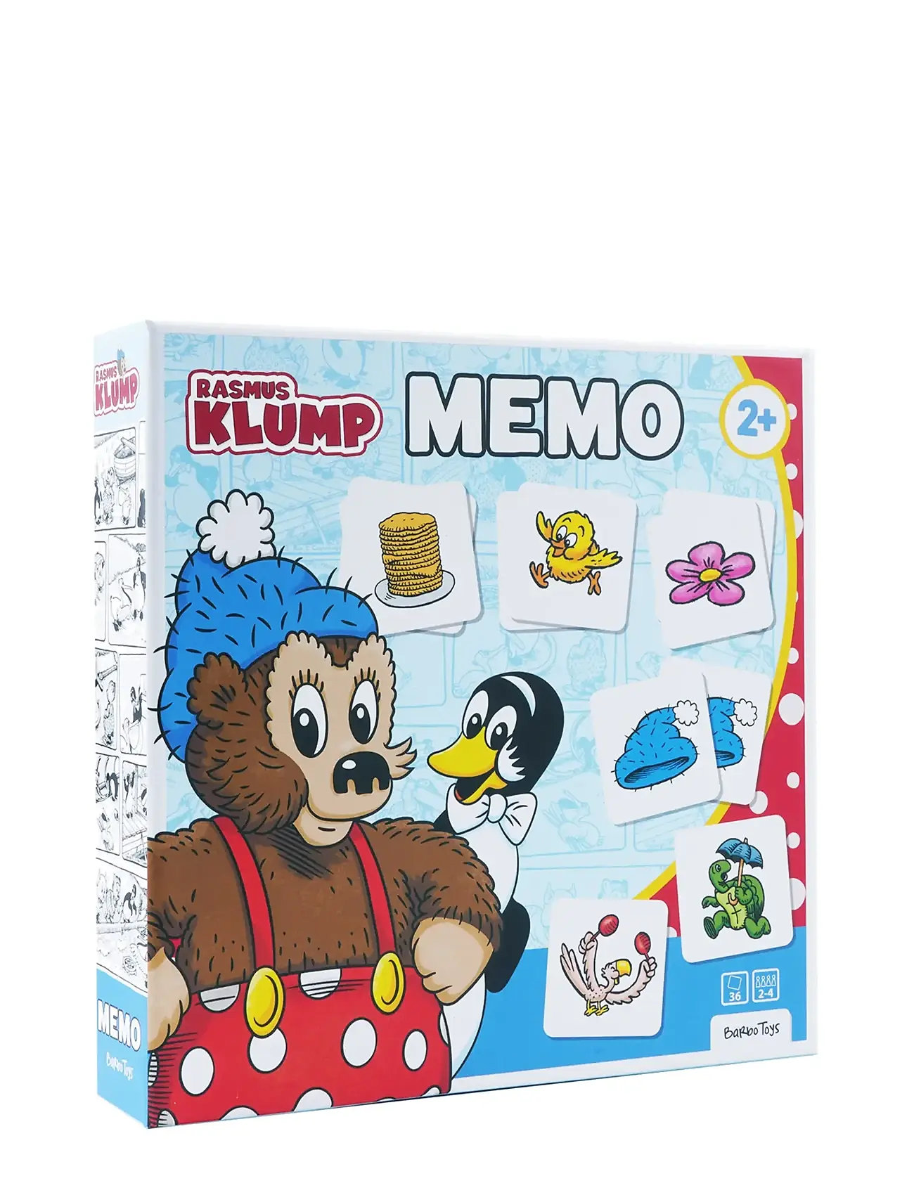 Rasmus Klump Rasmus Klump Memo Game, DANISH, Blue, Spil > Hukommelse, Børn