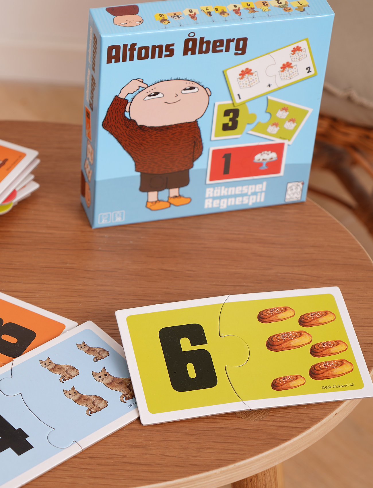 Alfons Åberg Alfons Åberg - Learning Game - Fun With Math, One Size, Multi/patterned, Spil > Pædagogiske Spil, Børn