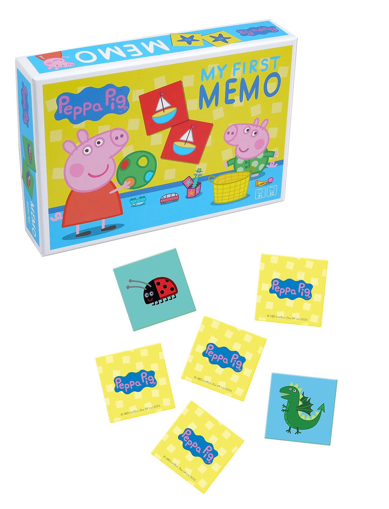 Gurli Gris Peppa Pig My First Memory, One Size, Multi/patterned, Spil > Hukommelse, Børn
