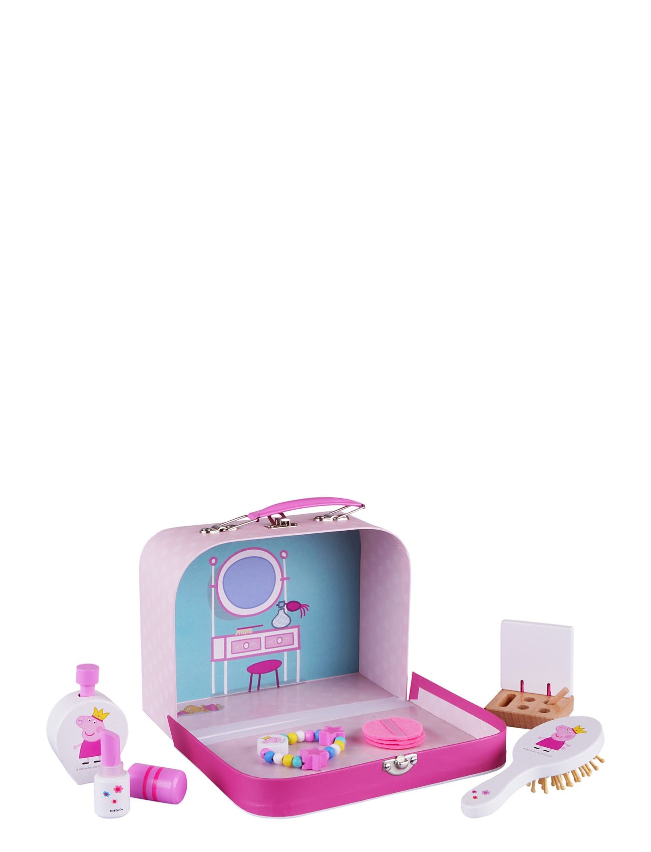 Peppa Pig - Beauty Set Toys Role Play Fake Makeup & Jewellery Multi/patterned Gurli Gris