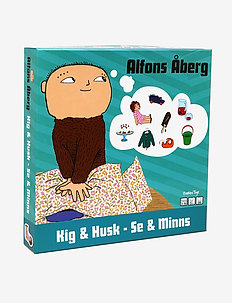 Alfons Åberg - Look and Remember - pedagogiska spel - multiple color